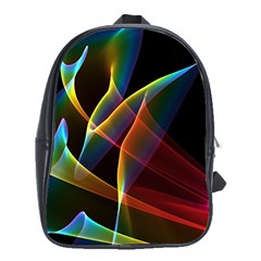 Peacock Symphony, Abstract Rainbow Music School Bag (xl) by DianeClancy