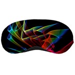 Dancing Northern Lights, Abstract Summer Sky  Sleeping Mask Front