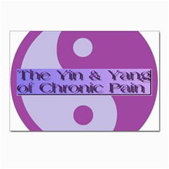 Yin & Yang Of Chronic Pain Postcards 5  X 7  (10 Pack) by FunWithFibro