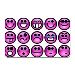 Chronic Pain Emoticons Magnet (rectangular) by FunWithFibro