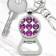 Chronic Pain Emoticons Bottle Opener Key Chain by FunWithFibro