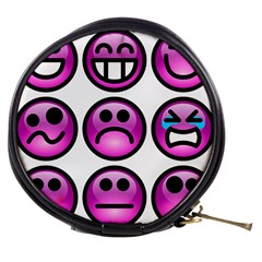 Chronic Pain Emoticons Mini Makeup Case by FunWithFibro