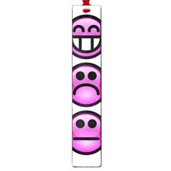 Chronic Pain Emoticons Large Bookmark by FunWithFibro