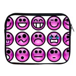 Chronic Pain Emoticons Apple iPad Zippered Sleeve Front