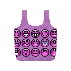 Chronic Pain Emoticons Reusable Bag (s) by FunWithFibro