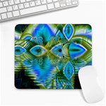 Mystical Spring, Abstract Crystal Renewal Large Mouse Pad (Rectangle) Front