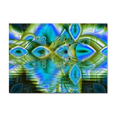 Mystical Spring, Abstract Crystal Renewal A4 Sticker 10 Pack by DianeClancy