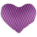 Retro 19  Premium Heart Shape Cushion Front