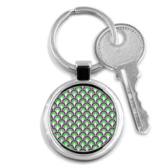 Retro Key Chain (round) by Siebenhuehner