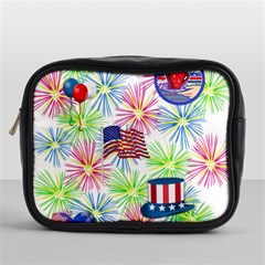 Patriot Fireworks Mini Travel Toiletry Bag (one Side) by StuffOrSomething