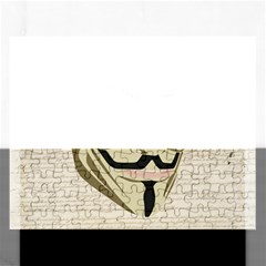 We The Anonymous People Jigsaw Puzzle (rectangle) by StuffOrSomething