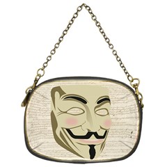 We The Anonymous People Chain Purse (one Side) by StuffOrSomething