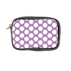 Lilac Polkadot Coin Purse by Zandiepants