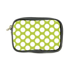 Spring Green Polkadot Coin Purse by Zandiepants