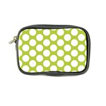 Spring Green Polkadot Coin Purse Front