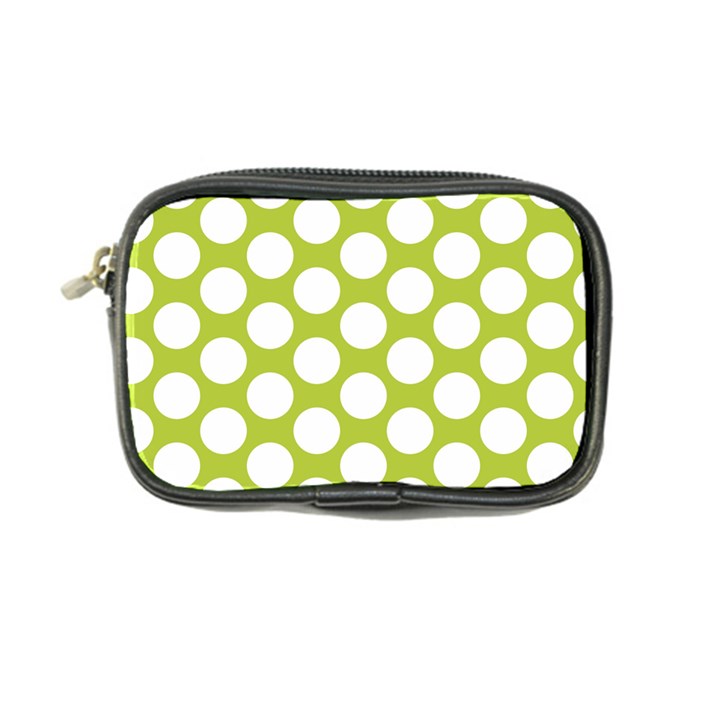 Spring Green Polkadot Coin Purse