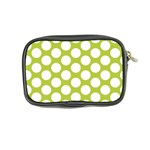 Spring Green Polkadot Coin Purse Back