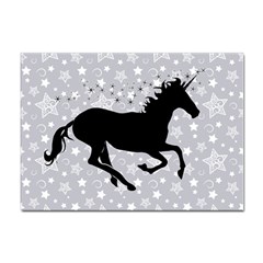 Unicorn On Starry Background A4 Sticker 100 Pack by StuffOrSomething