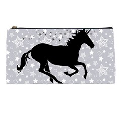 Unicorn On Starry Background Pencil Case by StuffOrSomething