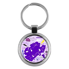 Life With Fibro2 Key Chain (round) by FunWithFibro