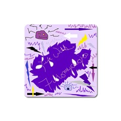 Life With Fibro2 Magnet (square) by FunWithFibro