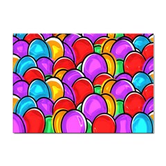 Colored Easter Eggs A4 Sticker 100 Pack by StuffOrSomething