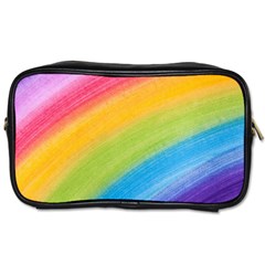 Acrylic Rainbow Travel Toiletry Bag (two Sides) by StuffOrSomething