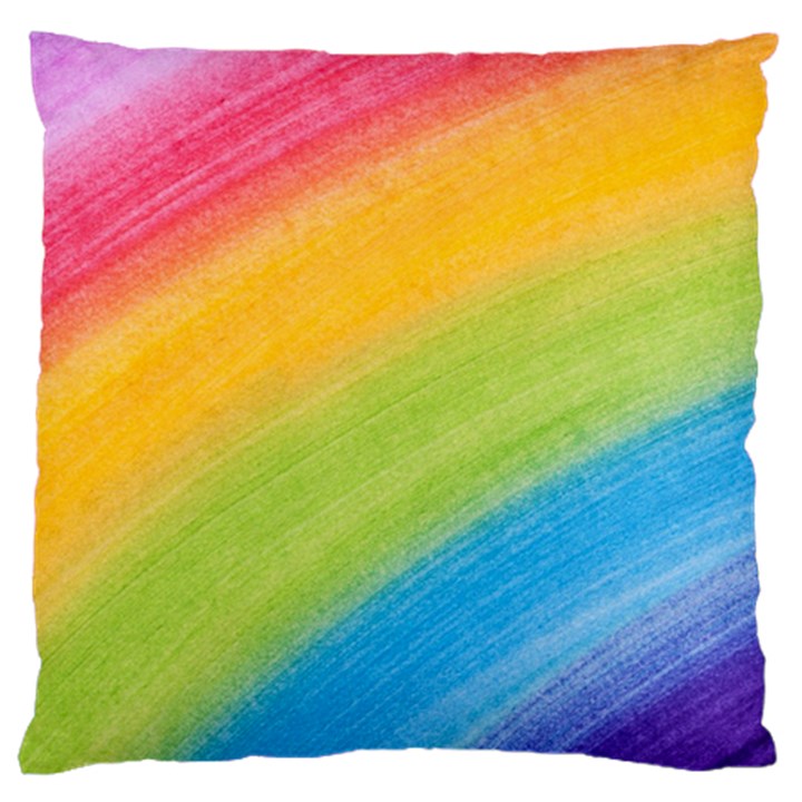 Acrylic Rainbow Large Cushion Case (Single Sided) 