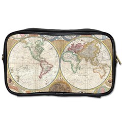 1794 World Map Travel Toiletry Bag (two Sides) by StuffOrSomething