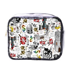 Medieval Mash Up Mini Travel Toiletry Bag (one Side) by StuffOrSomething