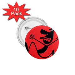 Running Man 1 75  Button (10 Pack) by StuffOrSomething