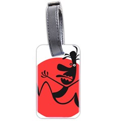 Running Man Luggage Tag (two Sides) by StuffOrSomething