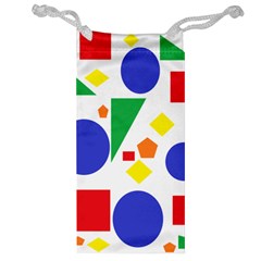 Random Geometrics Jewelry Bag by StuffOrSomething