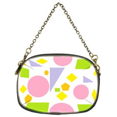 Spring Geometrics Chain Purse (one Side) by StuffOrSomething