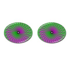 Pattern Cufflinks (oval) by Siebenhuehner