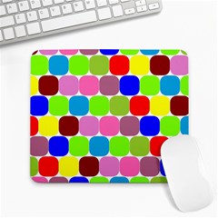 Color Large Mouse Pad (rectangle) by Siebenhuehner