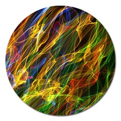 Abstract Smoke Magnet 5  (round) by StuffOrSomething