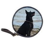 Black German Shepherd CD Wallet Front