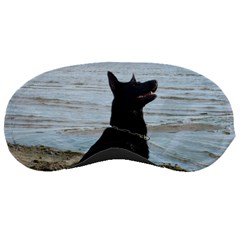 Black German Shepherd Sleeping Mask by StuffOrSomething