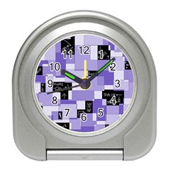 Purple Pain Modular Desk Alarm Clock by FunWithFibro