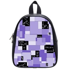 Purple Pain Modular School Bag (small) by FunWithFibro