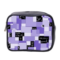 Purple Pain Modular Mini Travel Toiletry Bag (two Sides) by FunWithFibro