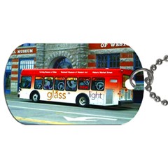 Double Decker Bus   Ave Hurley   Dog Tag (one Sided) by ArtRave2