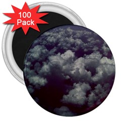 Through The Evening Clouds 3  Button Magnet (100 Pack) by ArtRave2