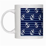 Boat Anchors White Coffee Mug Left