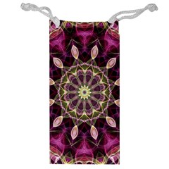 Purple Flower Jewelry Bag by Zandiepants