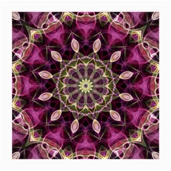 Purple Flower Glasses Cloth (medium) by Zandiepants