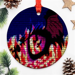 My Dragon Round Ornament by Rbrendes