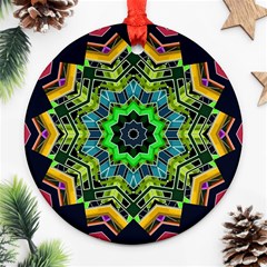 Big Burst Round Ornament by Rbrendes