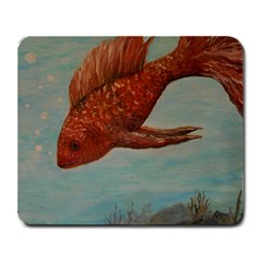 Gold Fish Large Mouse Pad (rectangle) by rokinronda